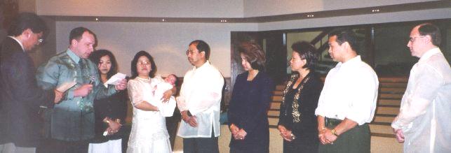 baptism, April 9th, 2000