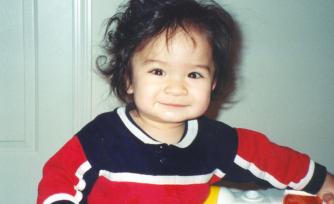 First birthday, before first haircut